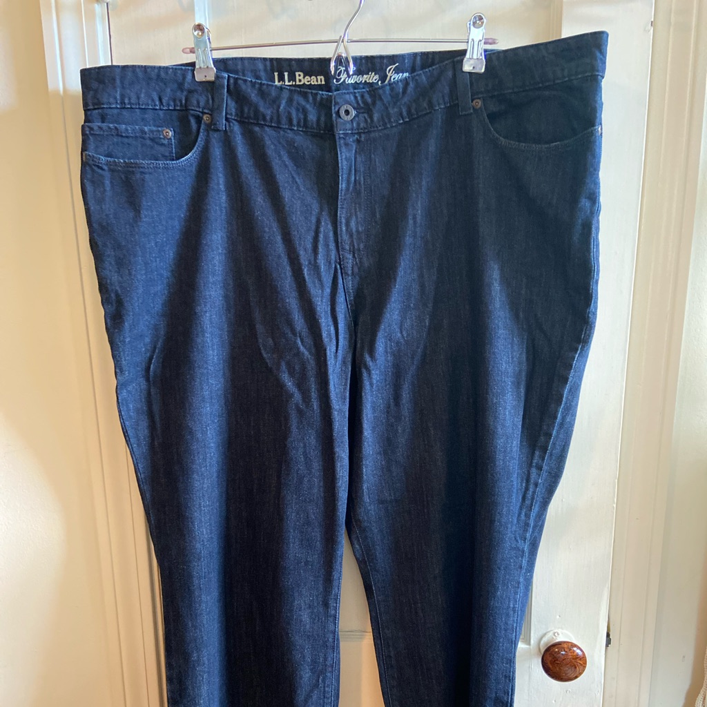 L.L. Bean Straight Leg Jeans, Nwt